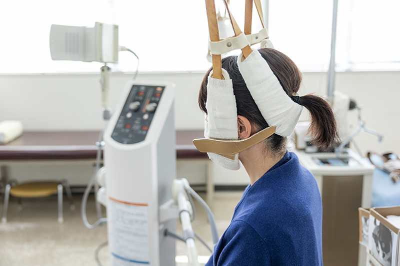 牽引(頚部、腰部)